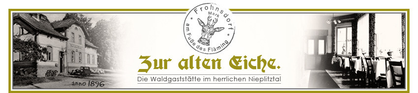 Waldgaststätte - Zur alten Eiche in Frohnsdorf